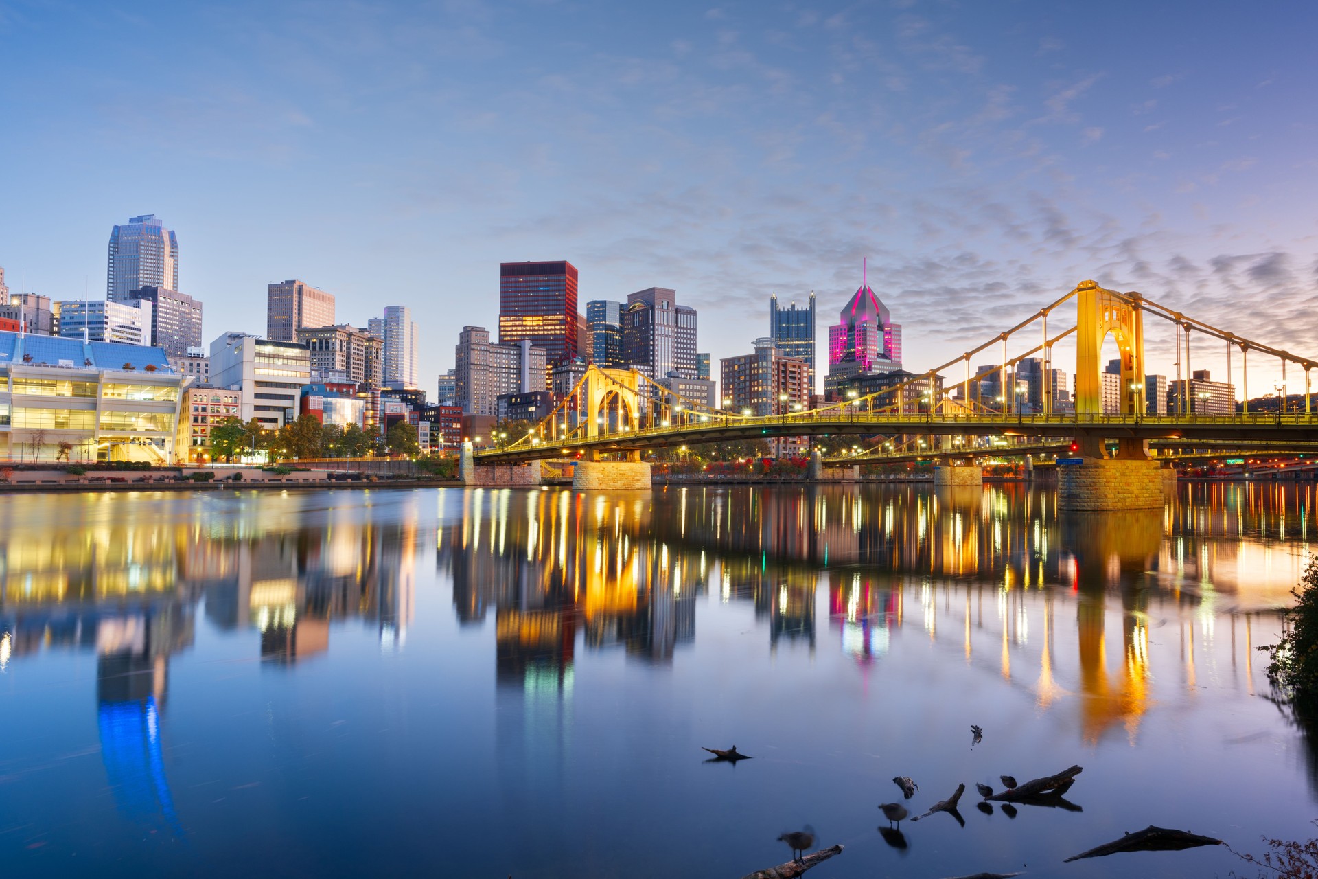 Pittsburgh, Pennsylvania, USA Skyline on the River
